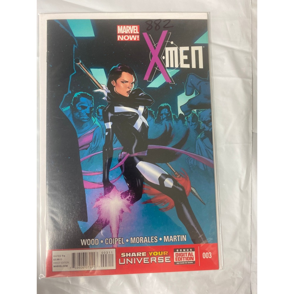 Marvel Comics X-Men #3 Vol 4 Psylocke Brian Wood Olivier Coipel 2013 Marvel Now